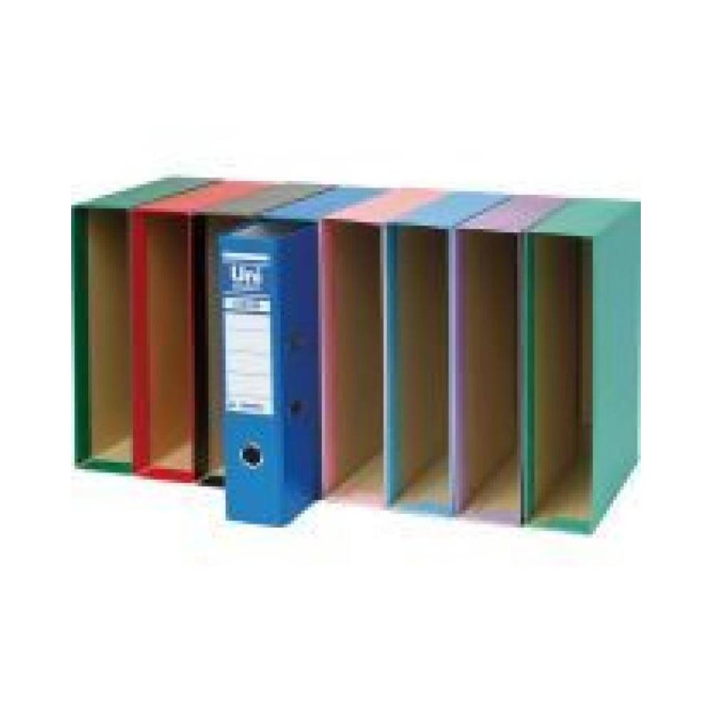 Caja folio unisystem azul