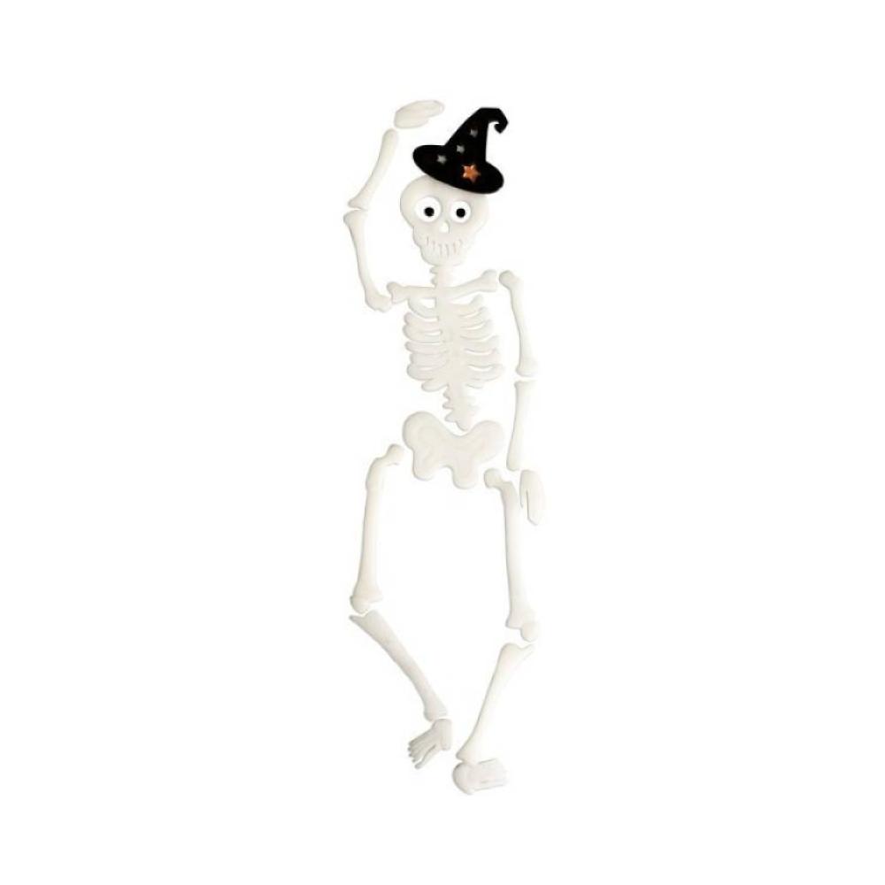 Figuras gel. esqueleto halloween