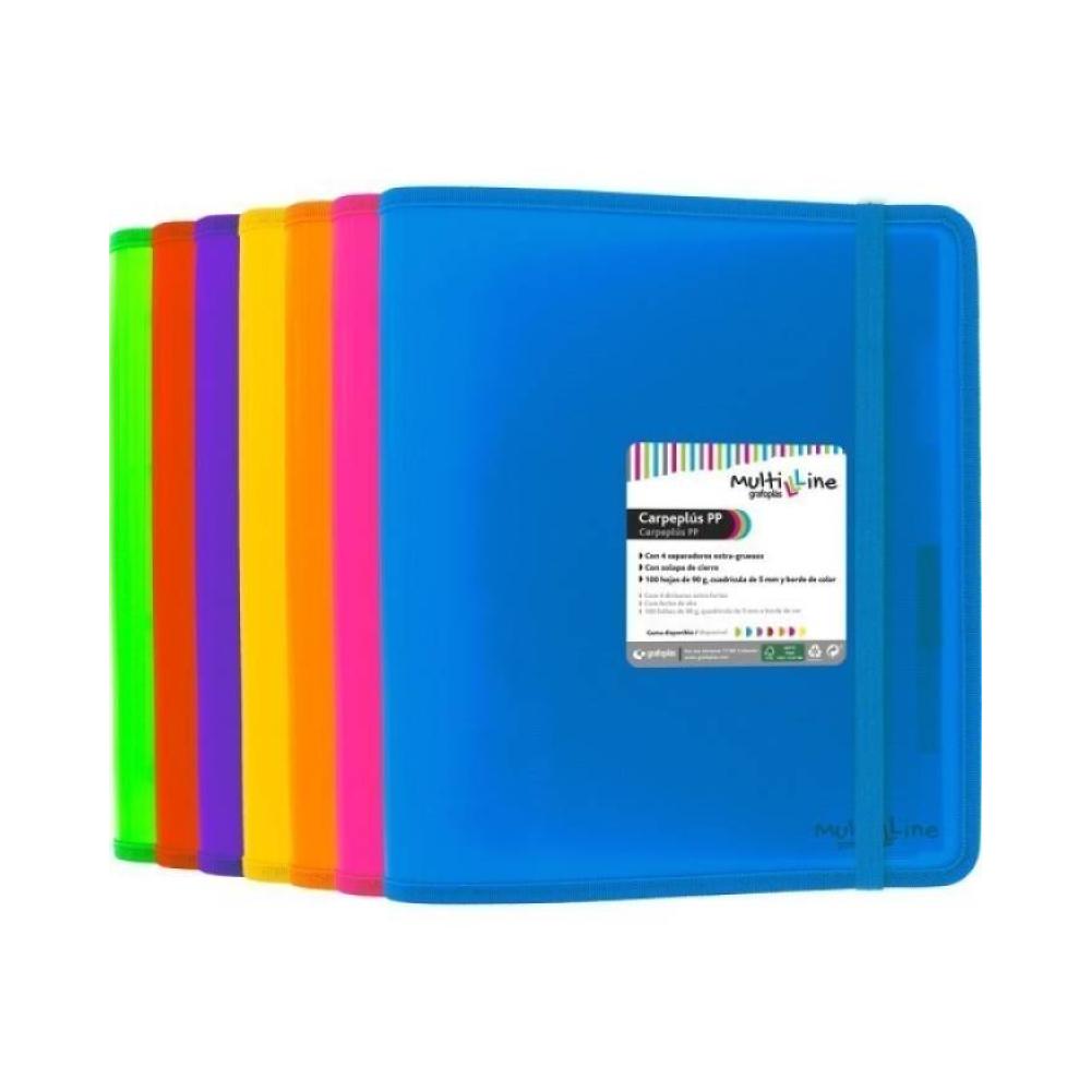 Carpeplus multiline a4 amarillo