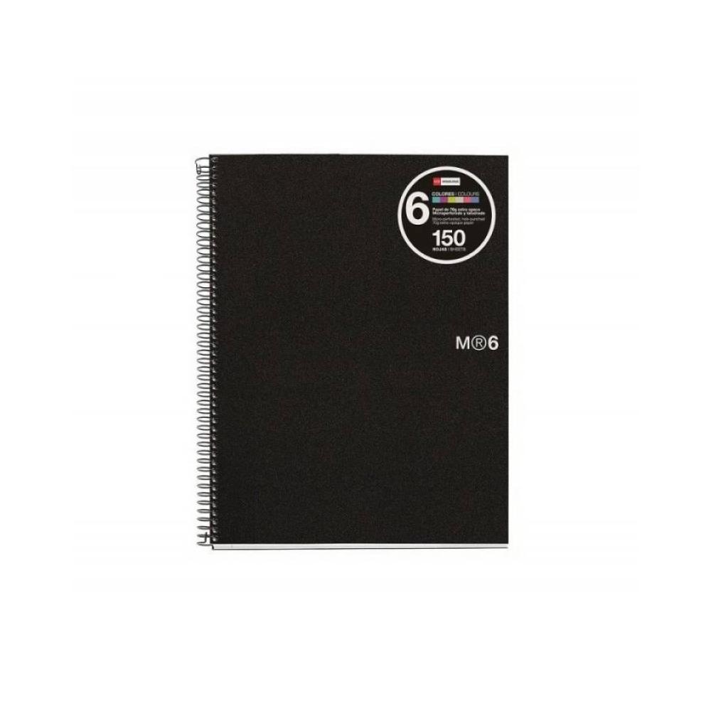 Libretas miquel rius a4 150 negro mr
