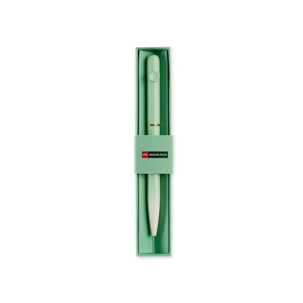 Mr bolígrafo degradado verde