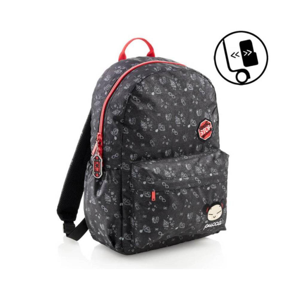 Mochila grande never stop pucca