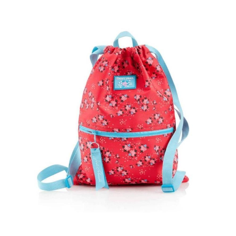 Bolsa saco cremallera cinta flowery jl