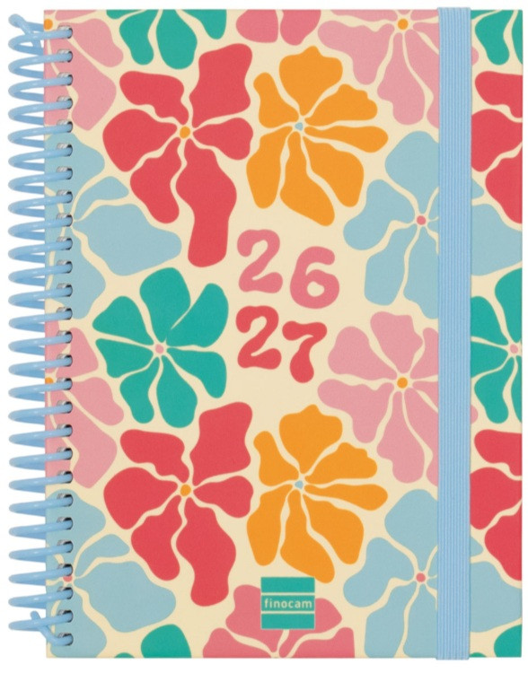AGENDA ESCOLAR 26-27 8º SVH DIVA SPRING ESPIRAL