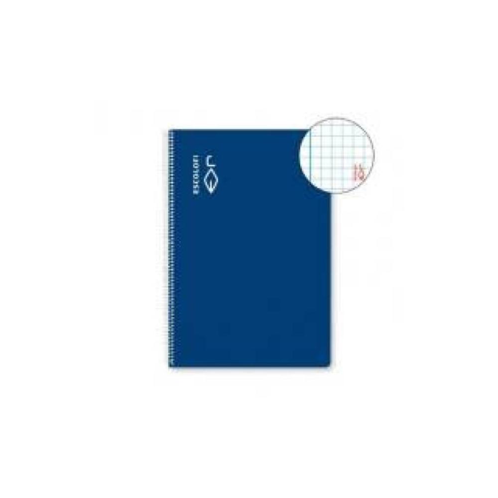 Libreta negra folio lisa