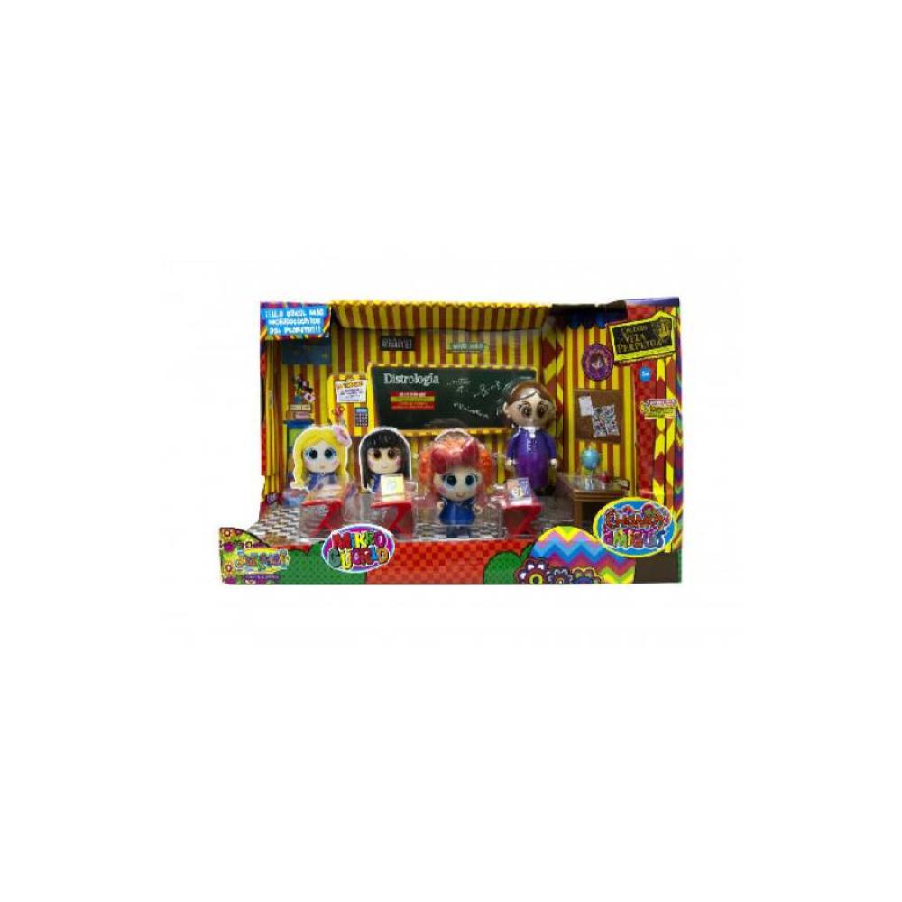 Playset escuela mikro güorld