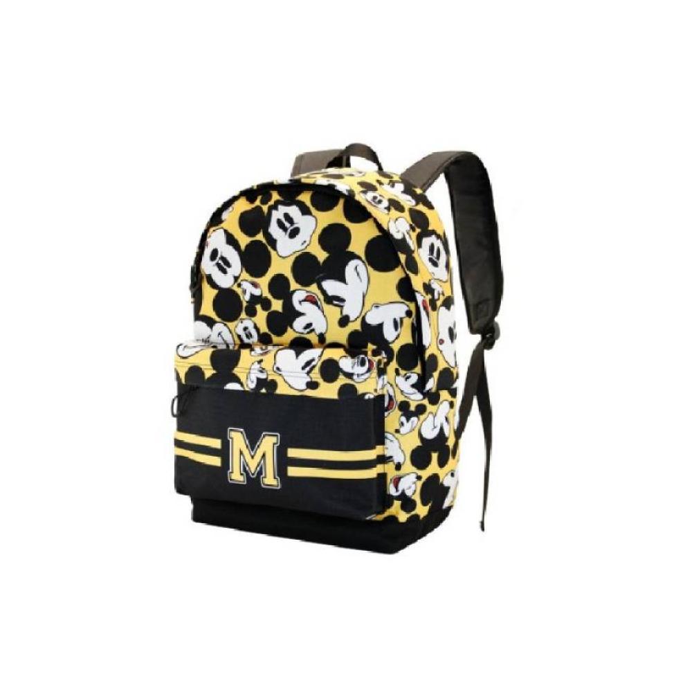 Mochila 44cm. eco 2.0 mickey mouse amarillo