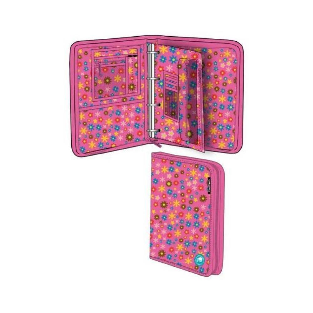 Carpeta a4 con anillas y cremallera vacaline wind