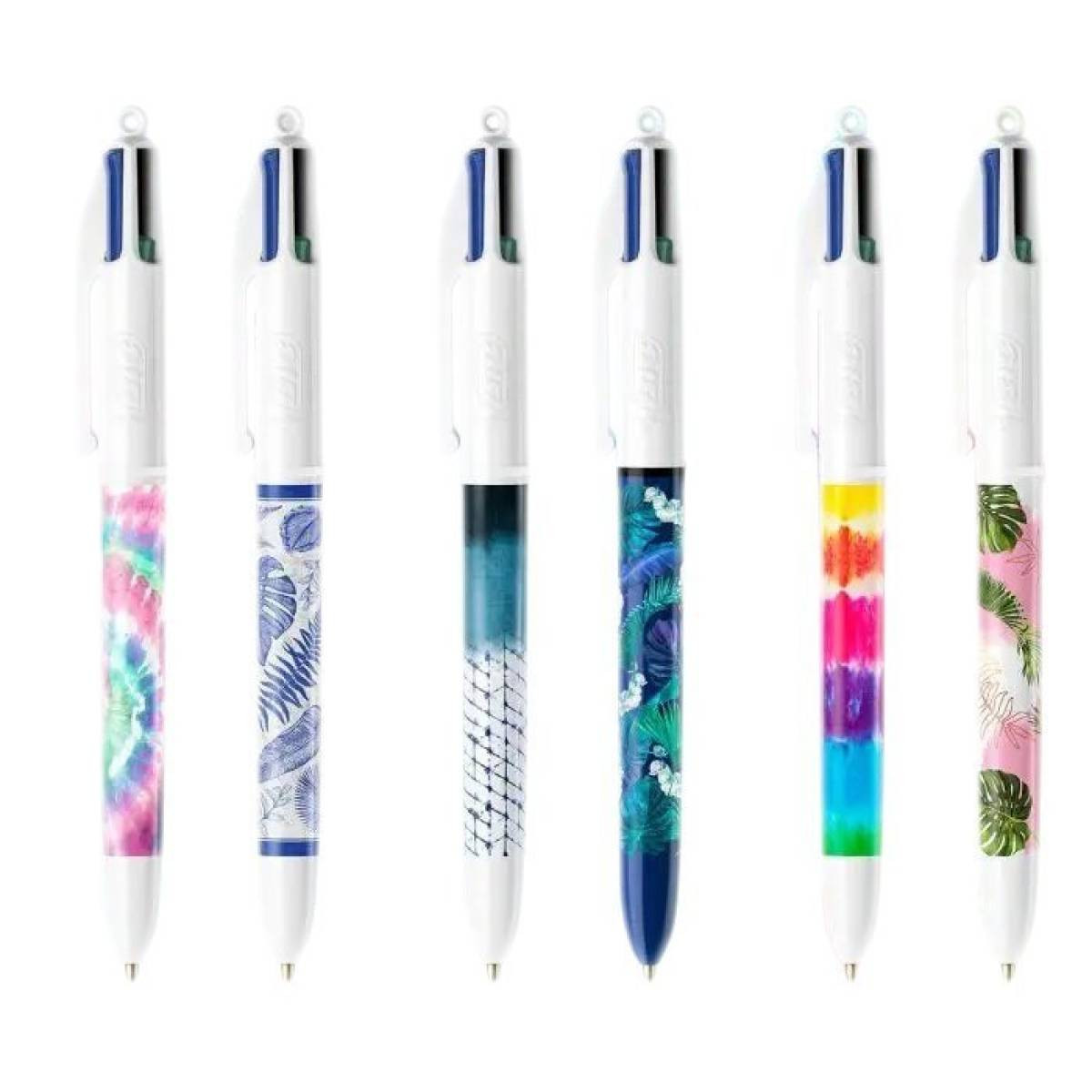 Boligrafo bic 4 coloures messages