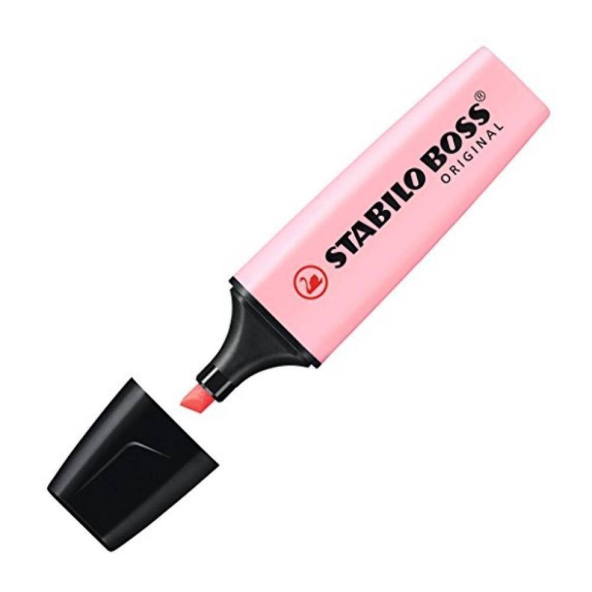 Rotulador fluorescente boss rosa pastel stabilo