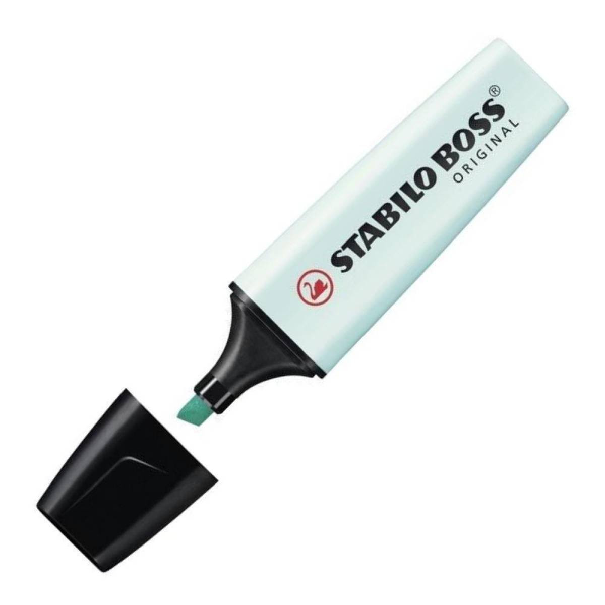 Rotulador fluorescente boss turquesa original pastel stabilo
