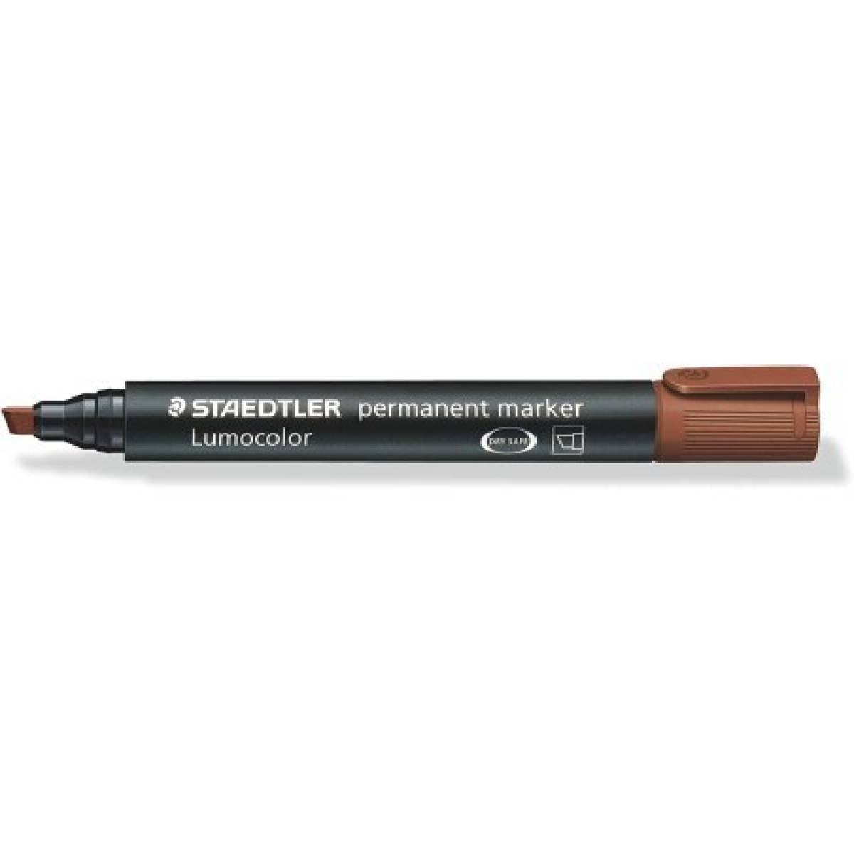 Rotulador permanente 350 marrón staedtler
