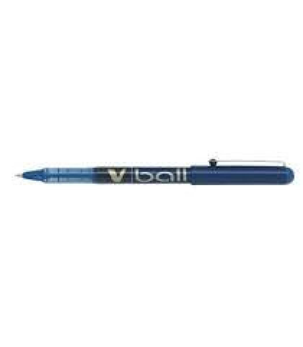 Boligrafo pilot roller v-ball azul 0.5 mm.