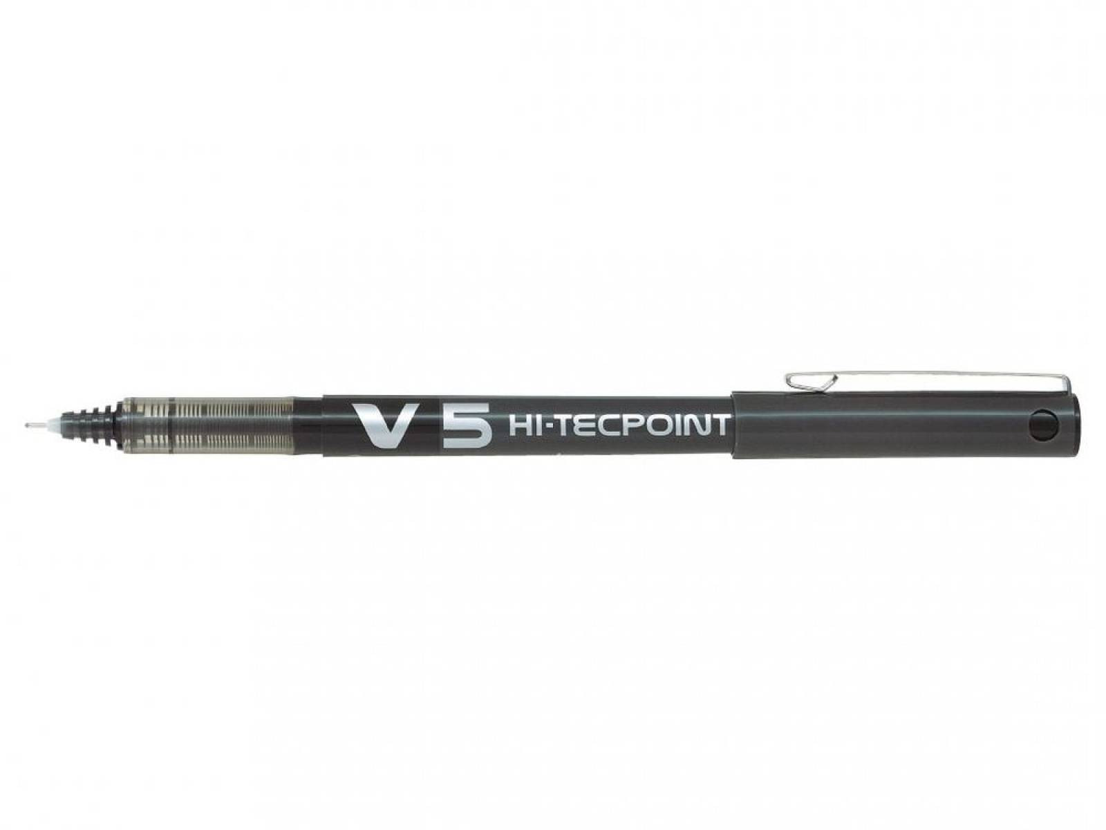 Boligrafo pilot punta aguja v-5 negro 0.5 mm