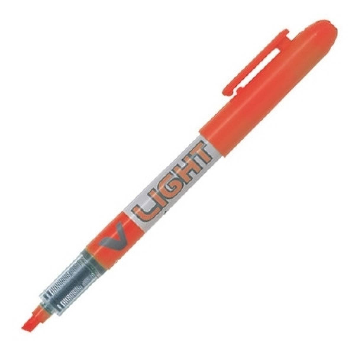 Rotulador pilot v liquid light naranja