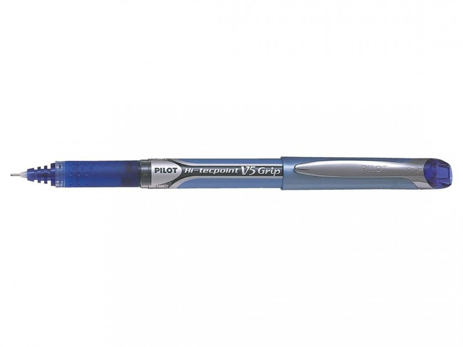 Pilot v5 grip azul