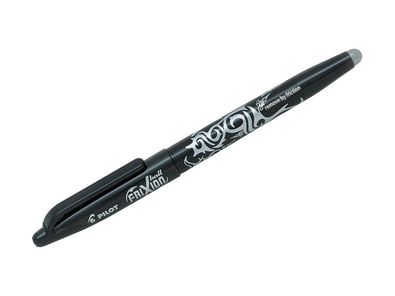 Boligrafo borrable pilot negro frixion ball