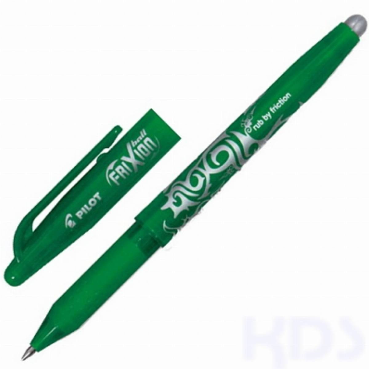 Boligrafo borrable pilot frixion ball verde