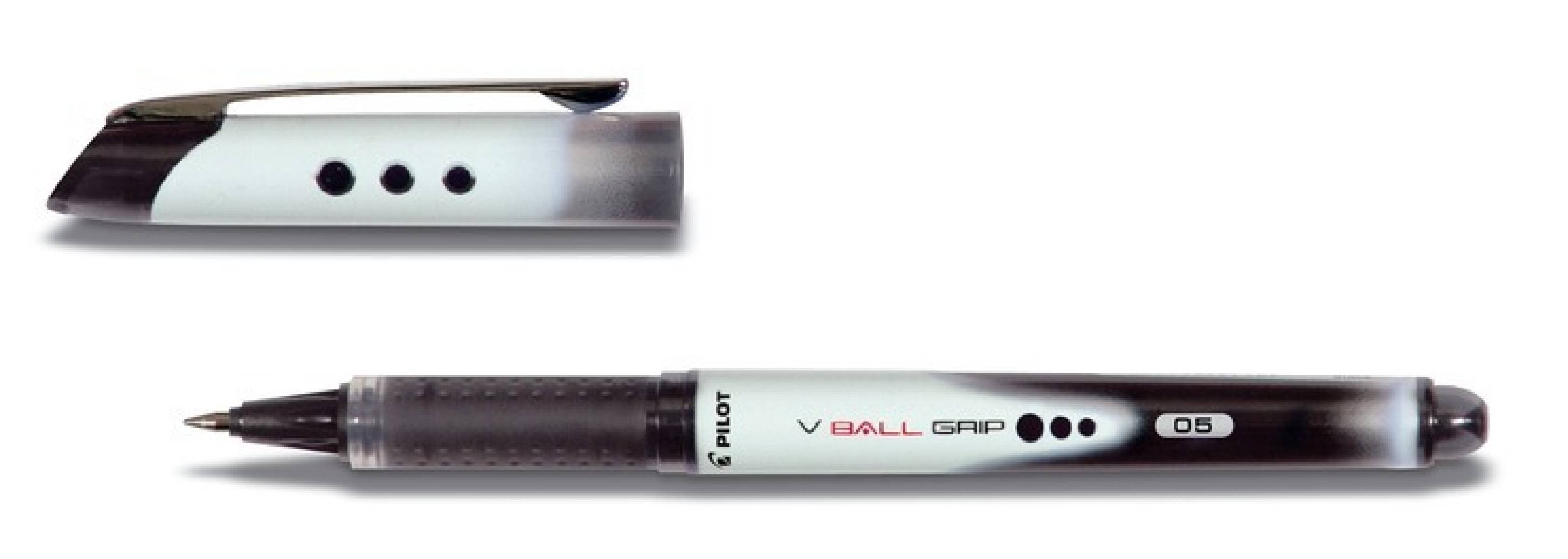 Rotulador pilot roller vball grip negro 05mm