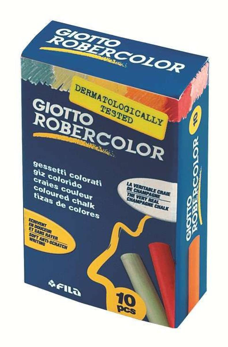 ESTOIG 10 TIZAS COLORS ROBERCOLOR