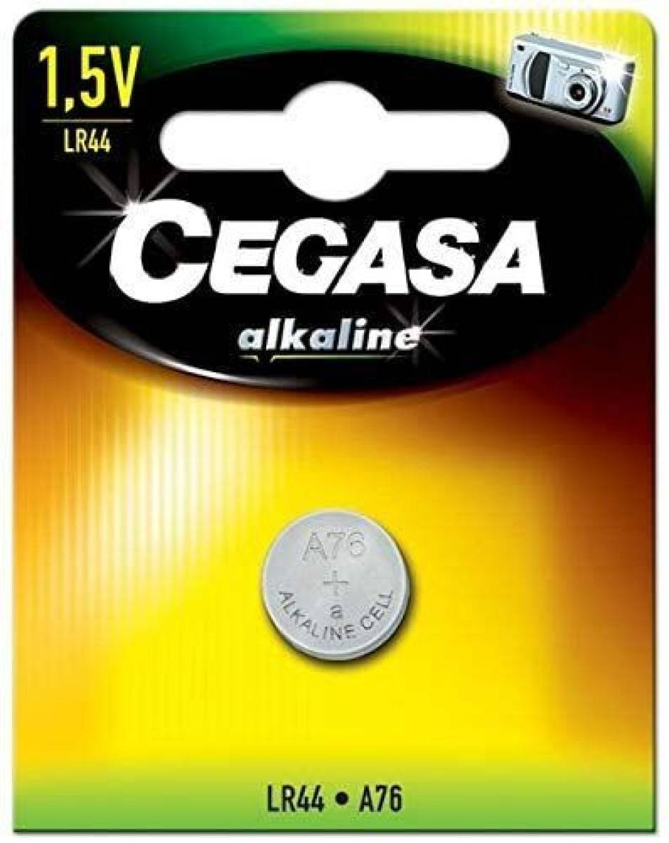 Pila Alcalina Cegasa Lr44 1,5 V