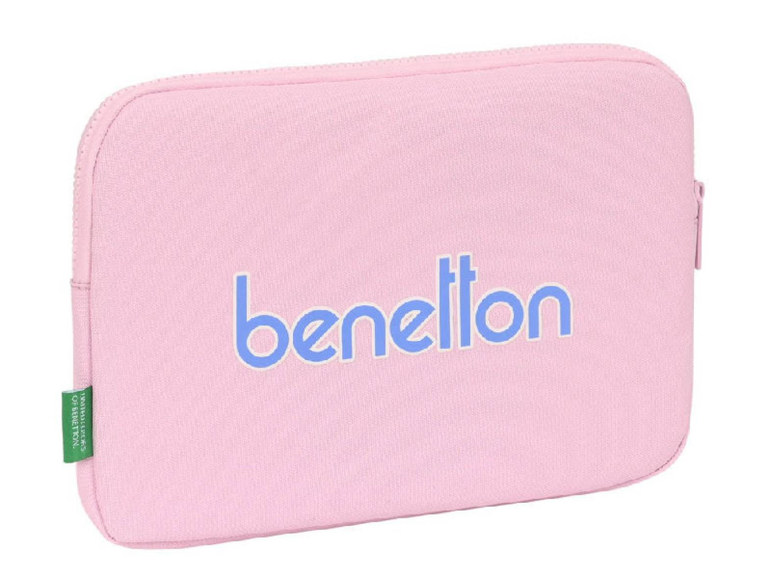 Funda Para Portatil 11,6'' Benetton Pink 31 x 23 x 2 cm.