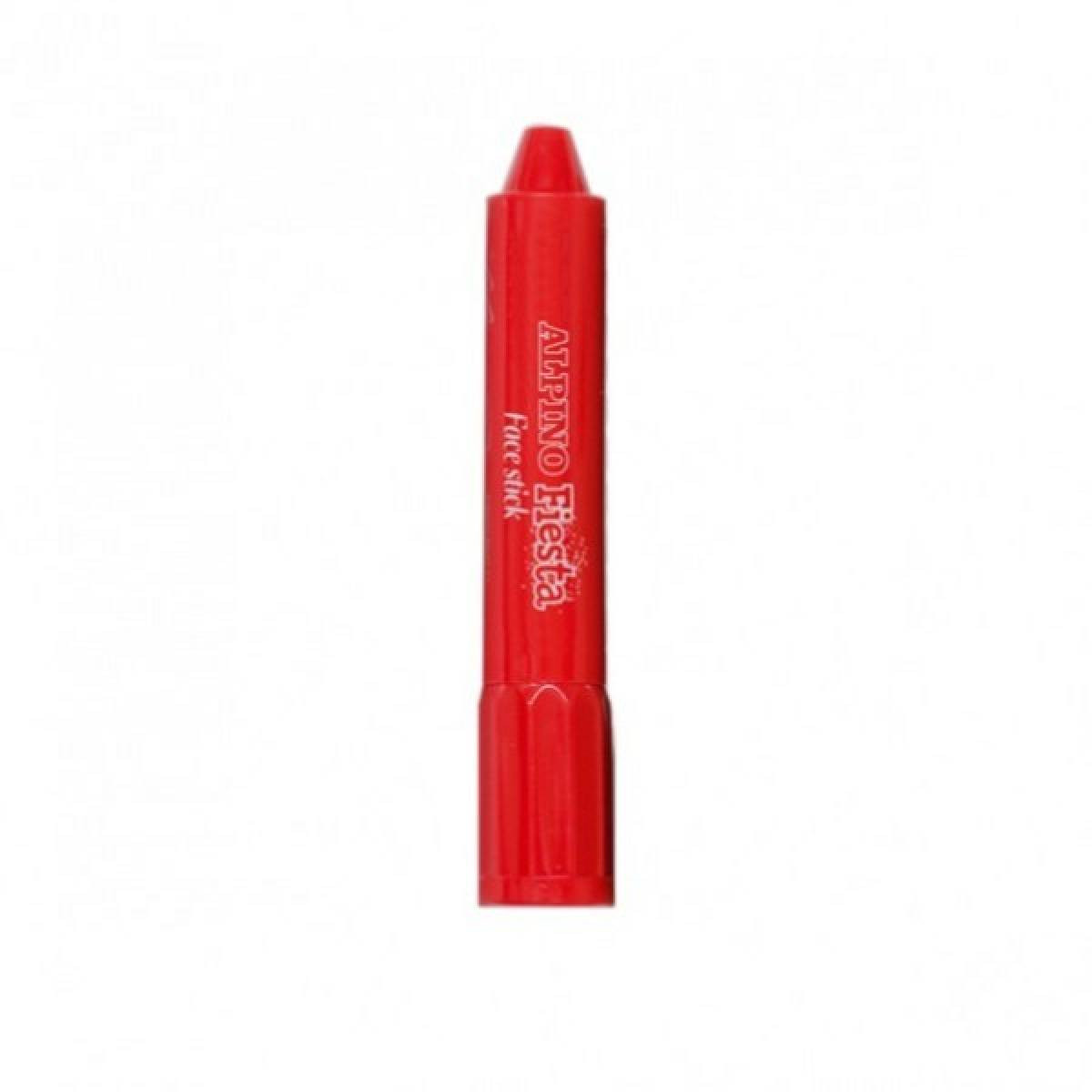 Barra maquillaje rojo alpino fiesta face stick