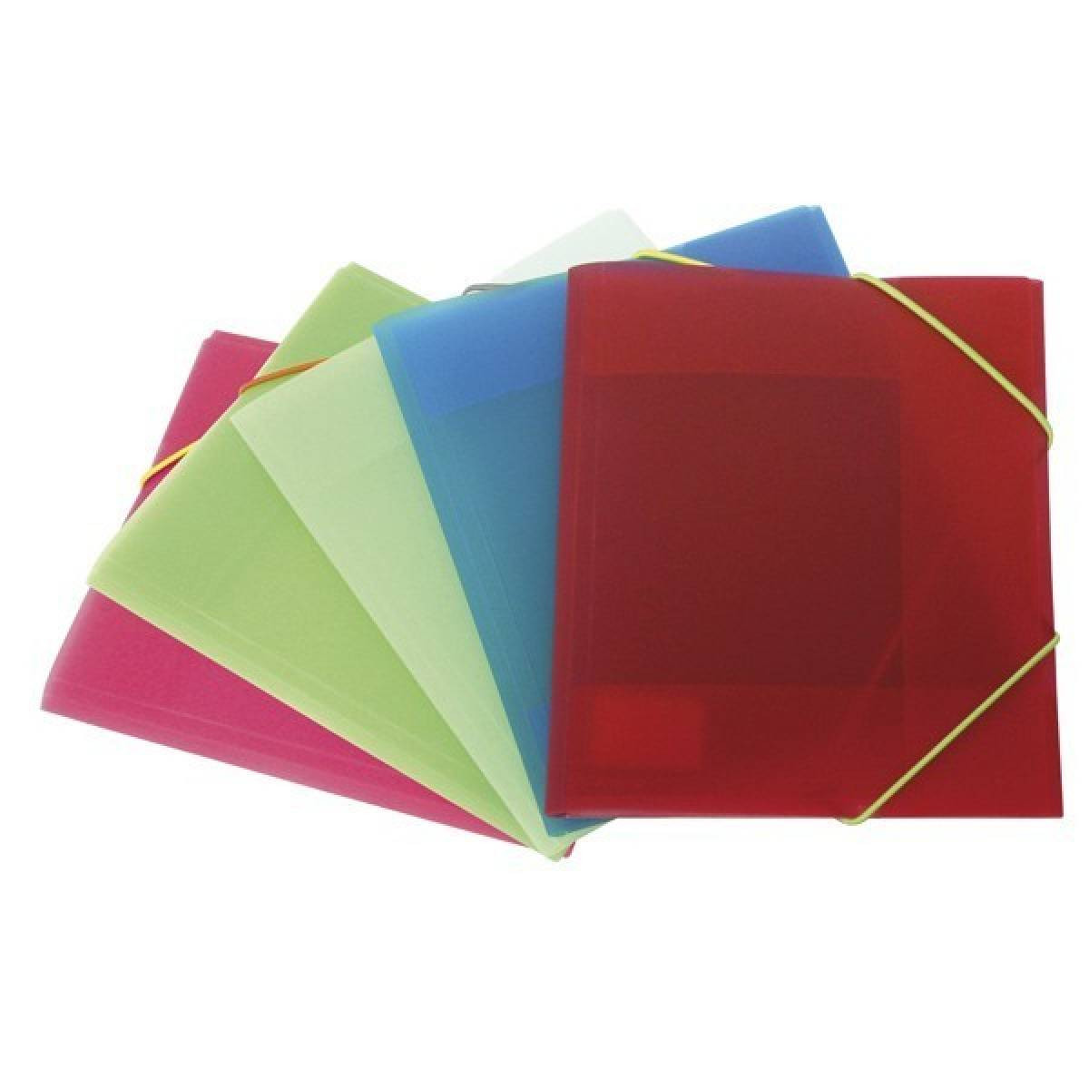 Carpeta solapa goma 4º pp rigida rojo 048015 grafoplas