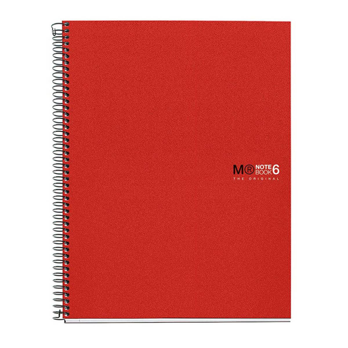 Nb6 libretas mr rojo