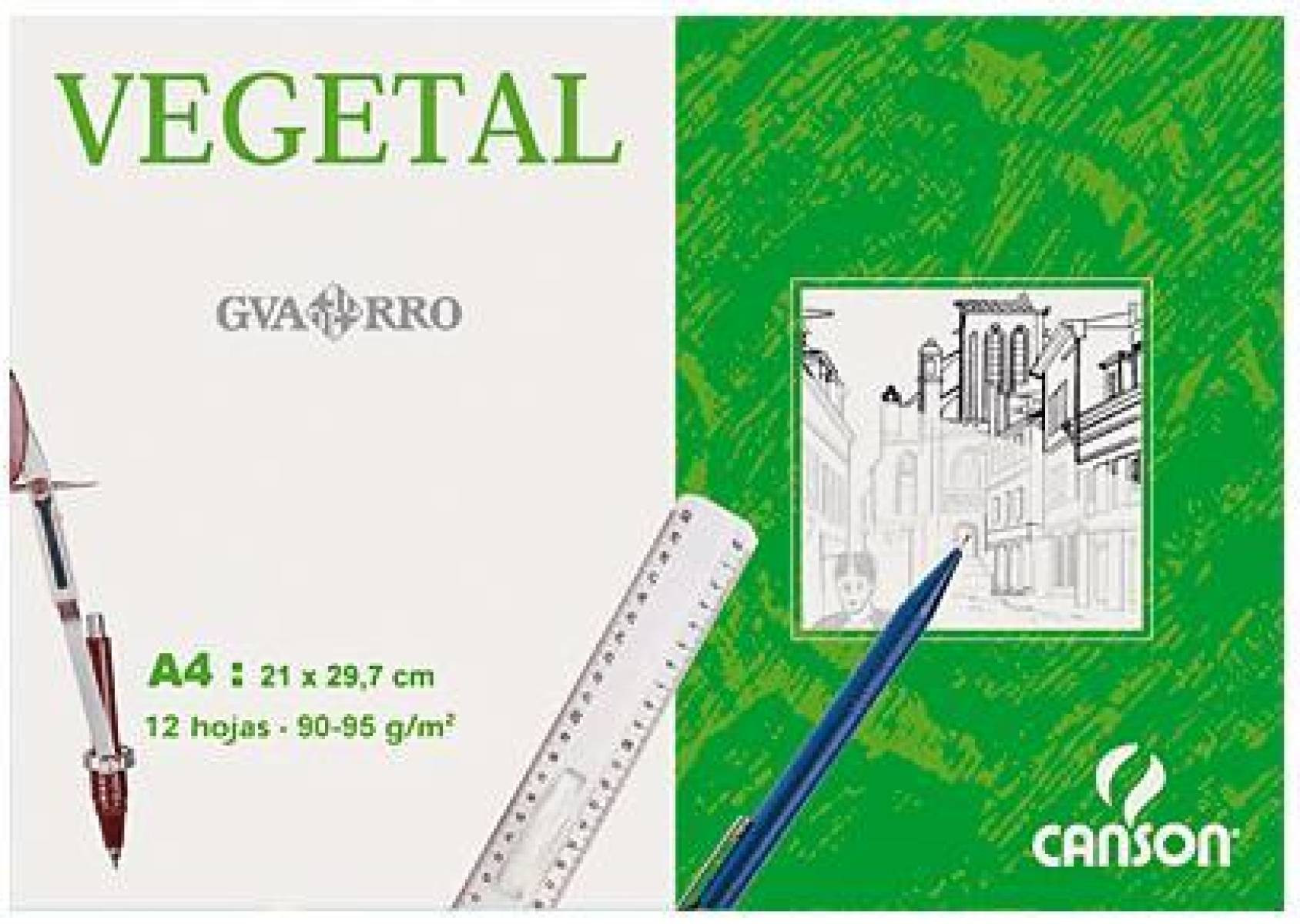 MINIPACK 12 FULLS PAPER VEGETAL A4 95G.