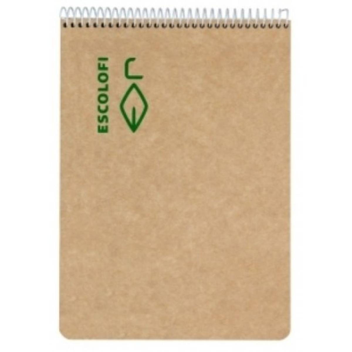 Bloc A4 Apaisado 100h 80g Liso Reciclado Tapa Dura