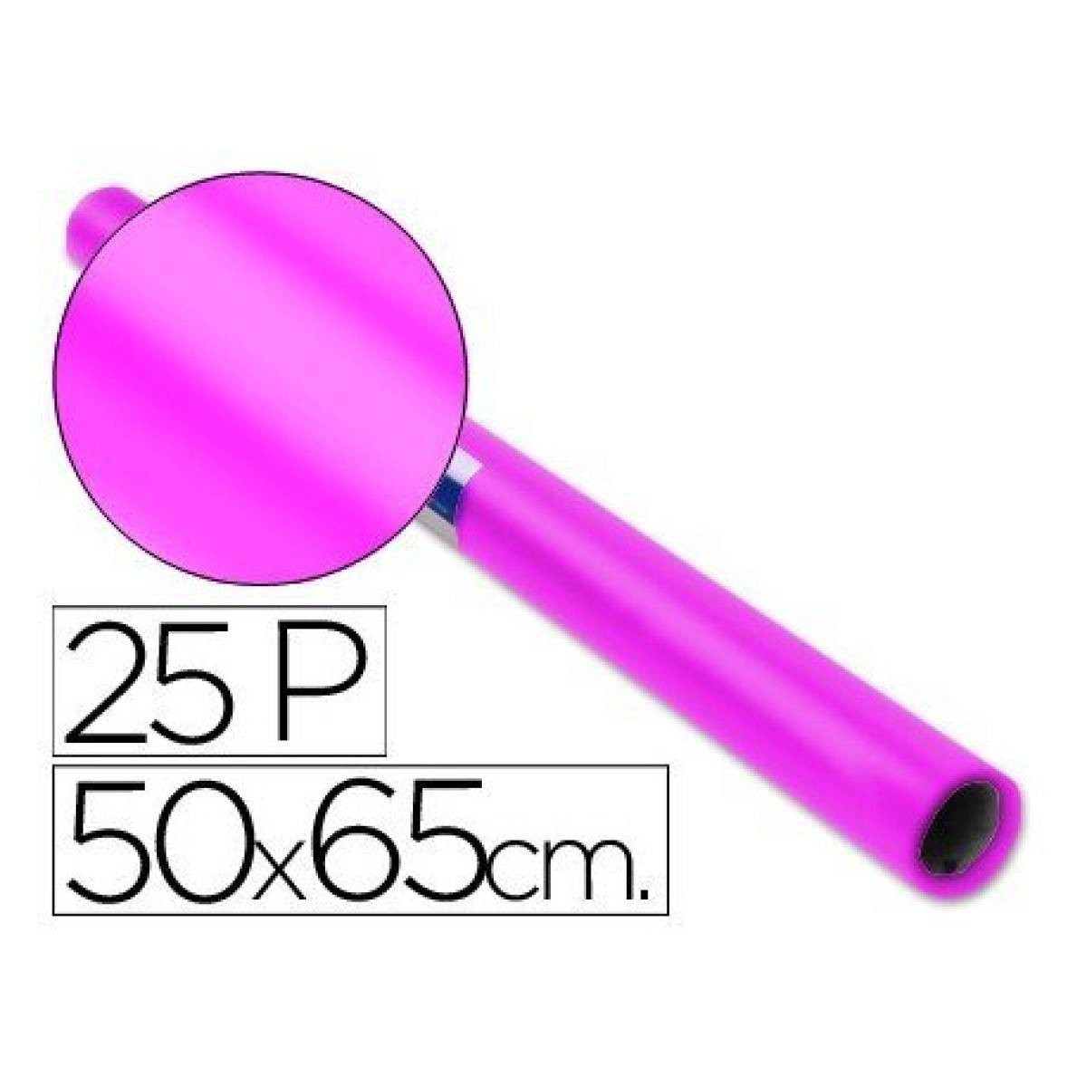 ROTLLO SEMIPERFORADO PAPER CHAROL 0,5X16,25M ROSA