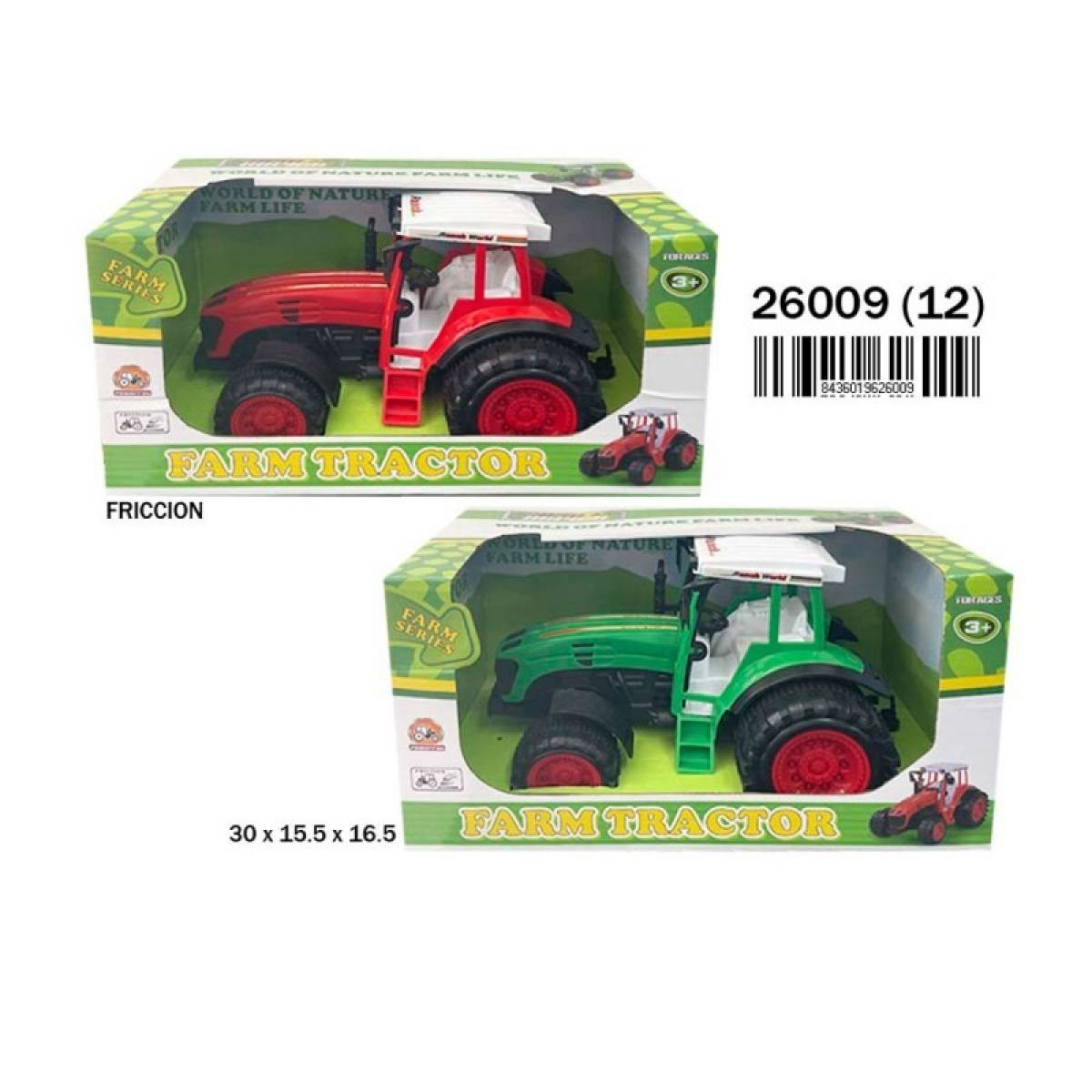 CAJA ABIERTA TRACTOR FRICCION  +3 años