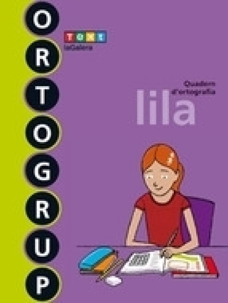 Quadern ortografia Ortogrup lila