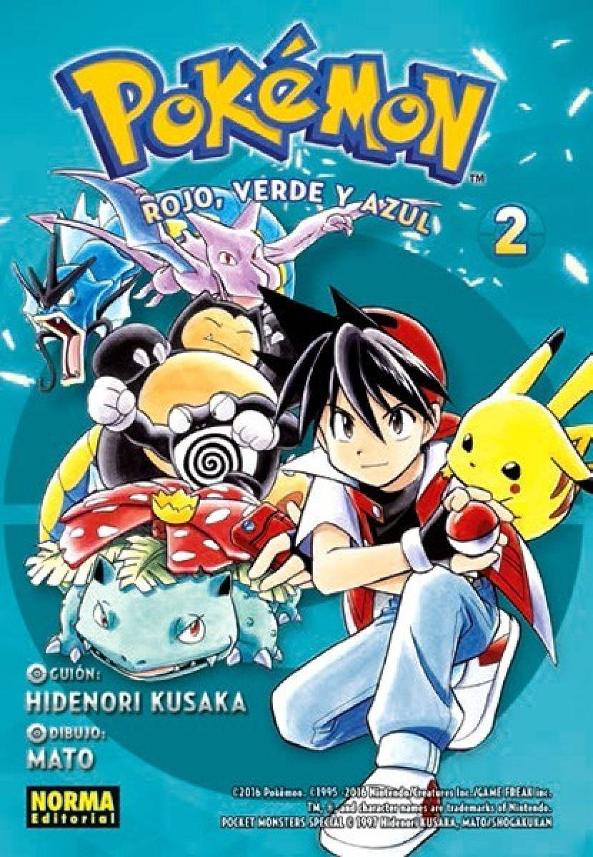 POKEMON 02. ROJO, VERDE Y AZUL 02 (NUEVO PVP)